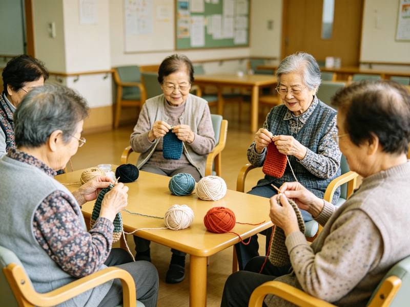 编织组：毛线团滚一地，织出来的都是围脖